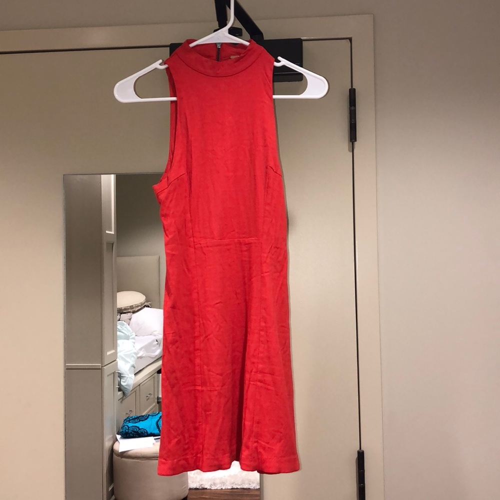 Free people orange dress